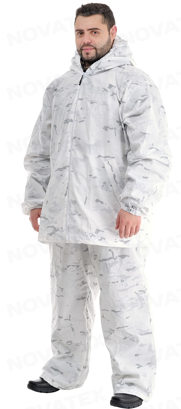 Костюм "Снег" (сорочка, бел.цифра)  КВЕСТ