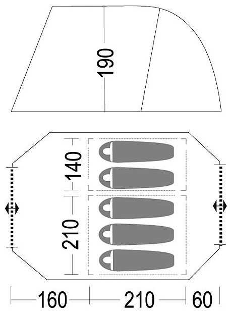 Палатка Viking 5
